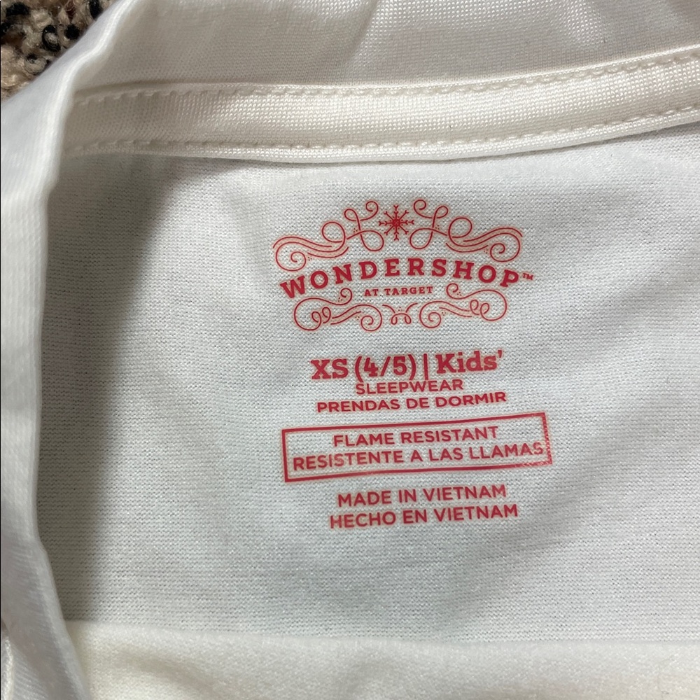 Wondershop Target Kids Mix and Match Sleep Top Unisex Sz 4/5 | NWT - Picture 3 of 4